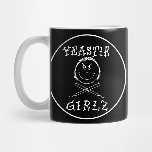 Yeastie Girlz Round White Logo by Yeastie Girlz